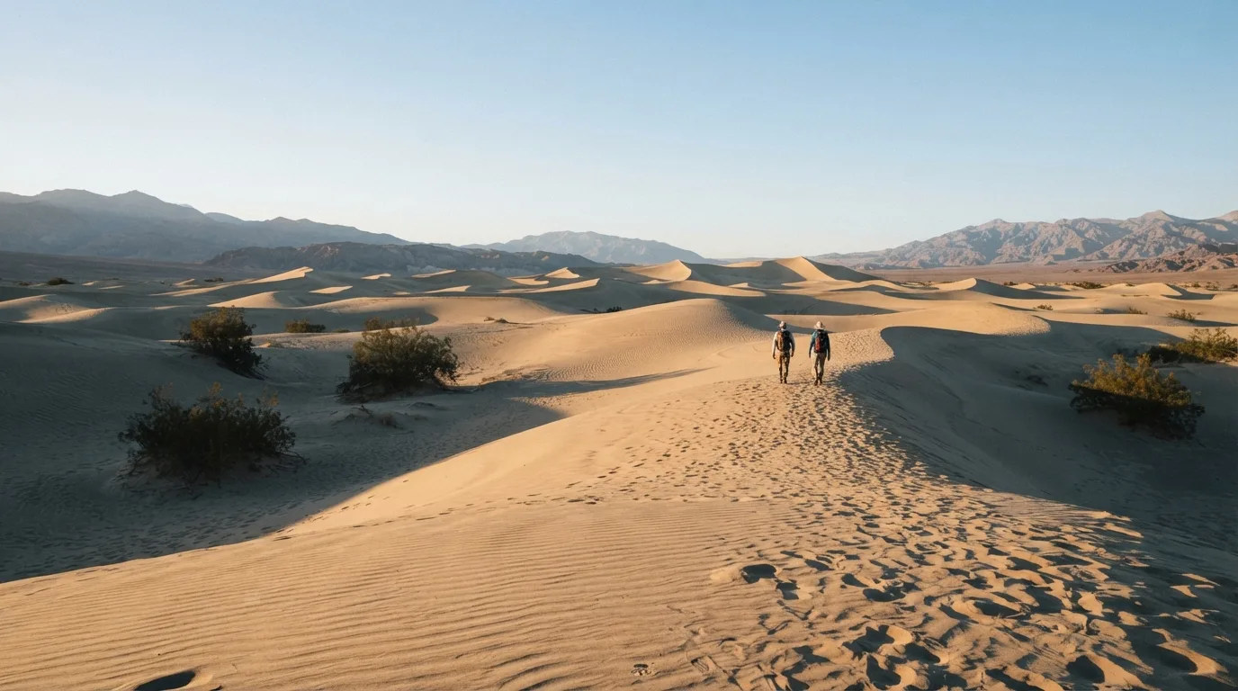 Mesquite Flat Sand Dunes hiking trail image