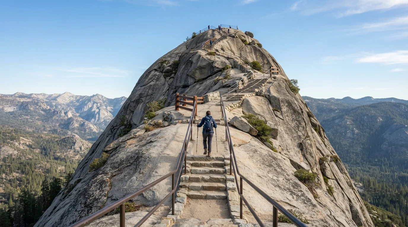 Moro Rock Trail hiking trail image
