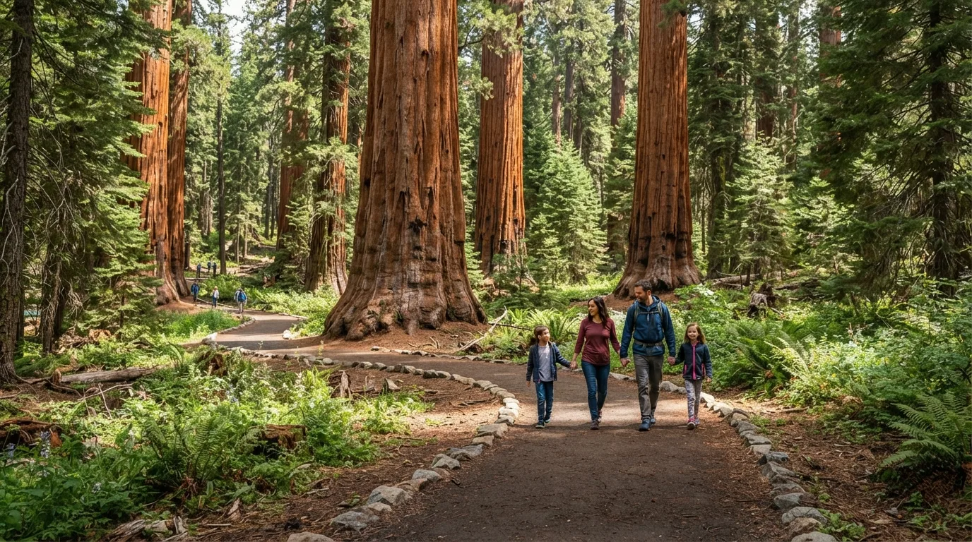 Big Trees Trail hiking trail image