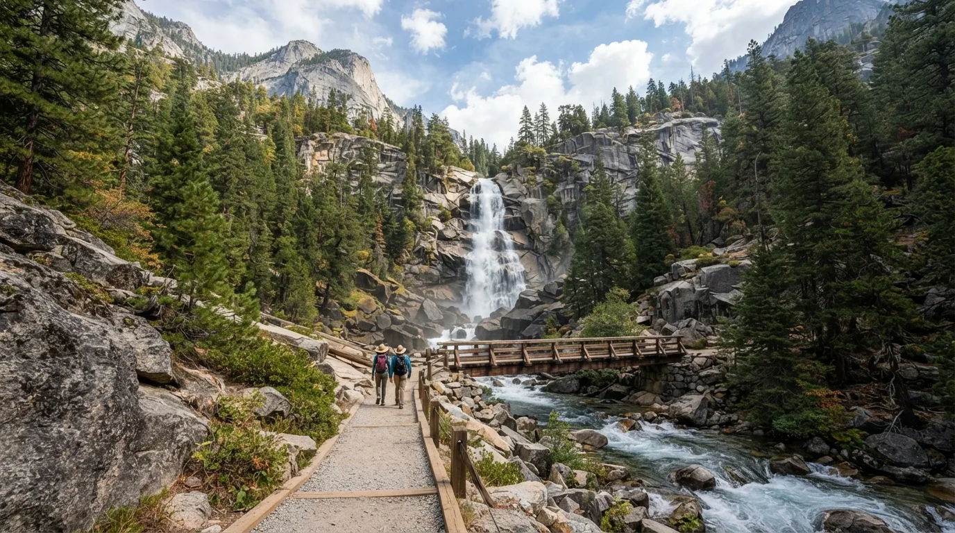 Roaring River Falls Trail hiking trail image