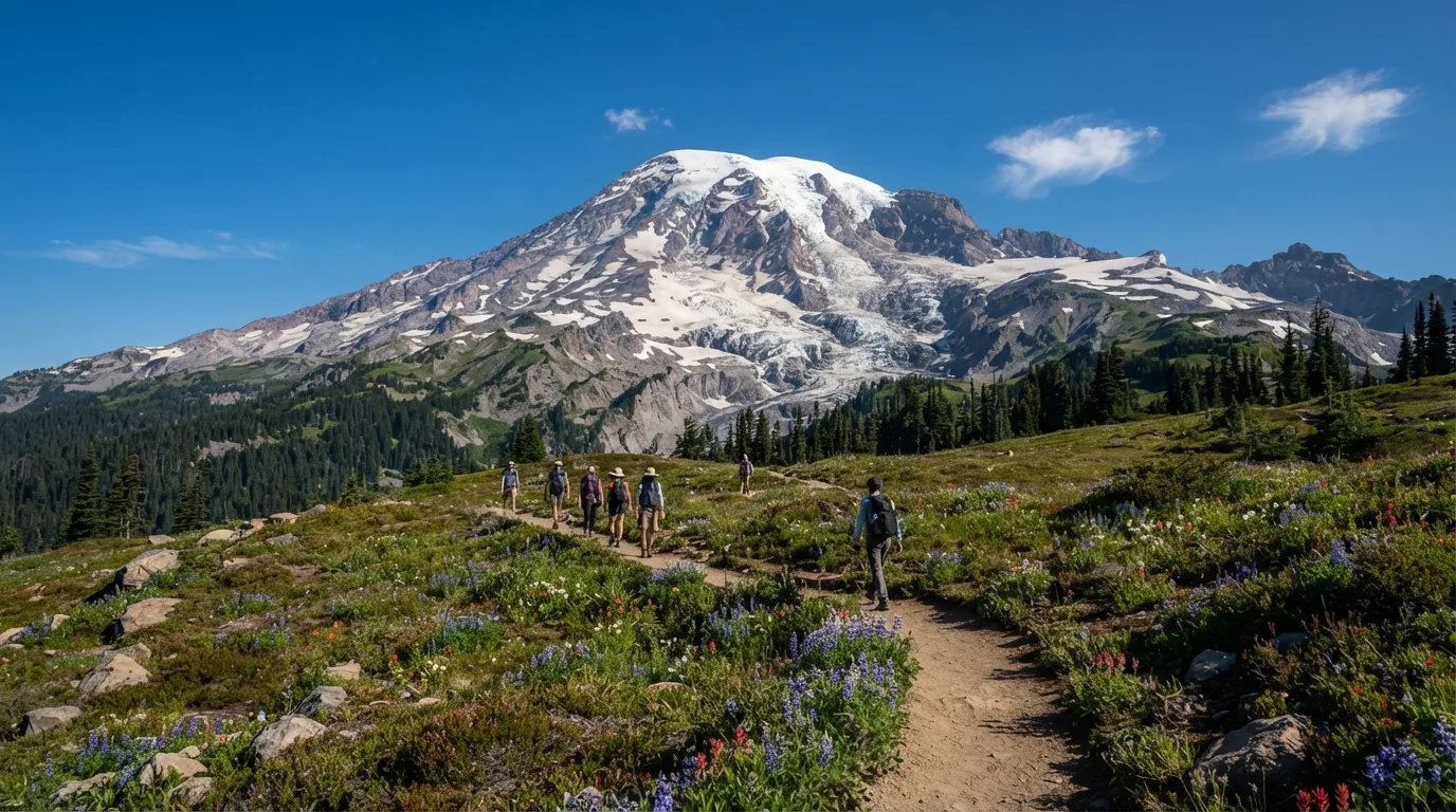 Skyline Trail Loop hiking trail image
