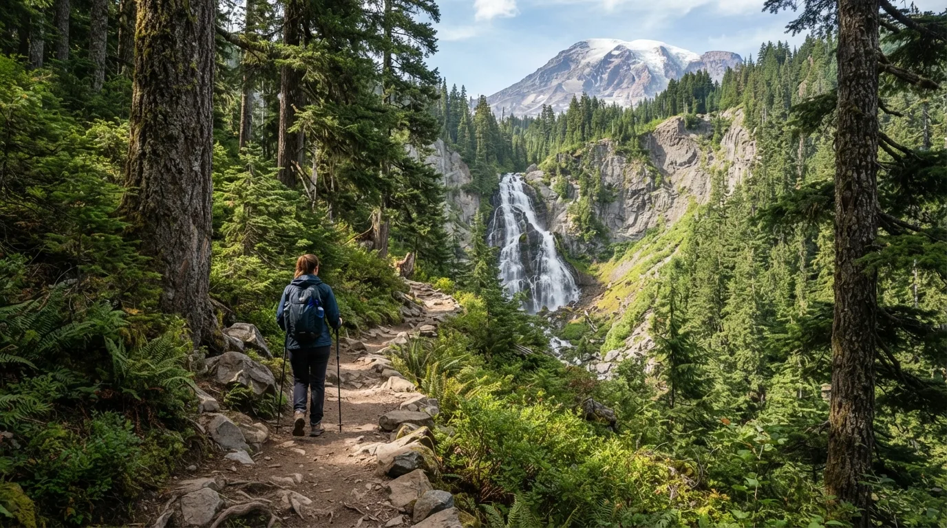 Comet Falls Trail hiking trail image