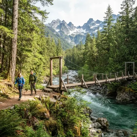 Thunder Creek to the Bridge
