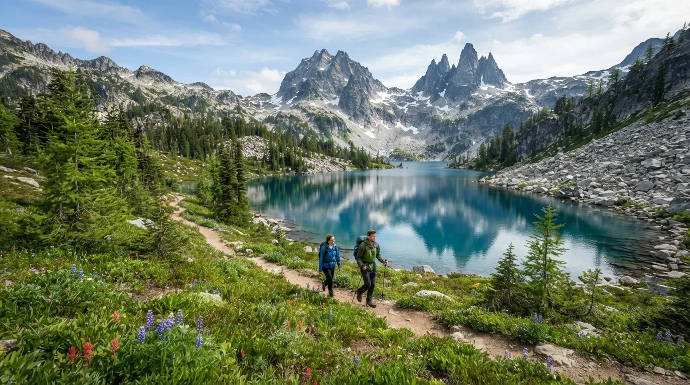 Blue Lake Trail hiking trail image