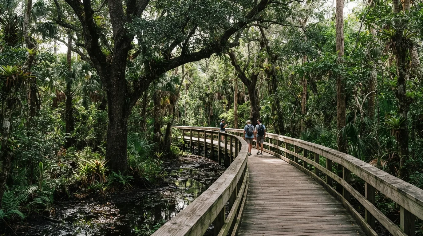 Mahogany Hammock Trail hiking trail image