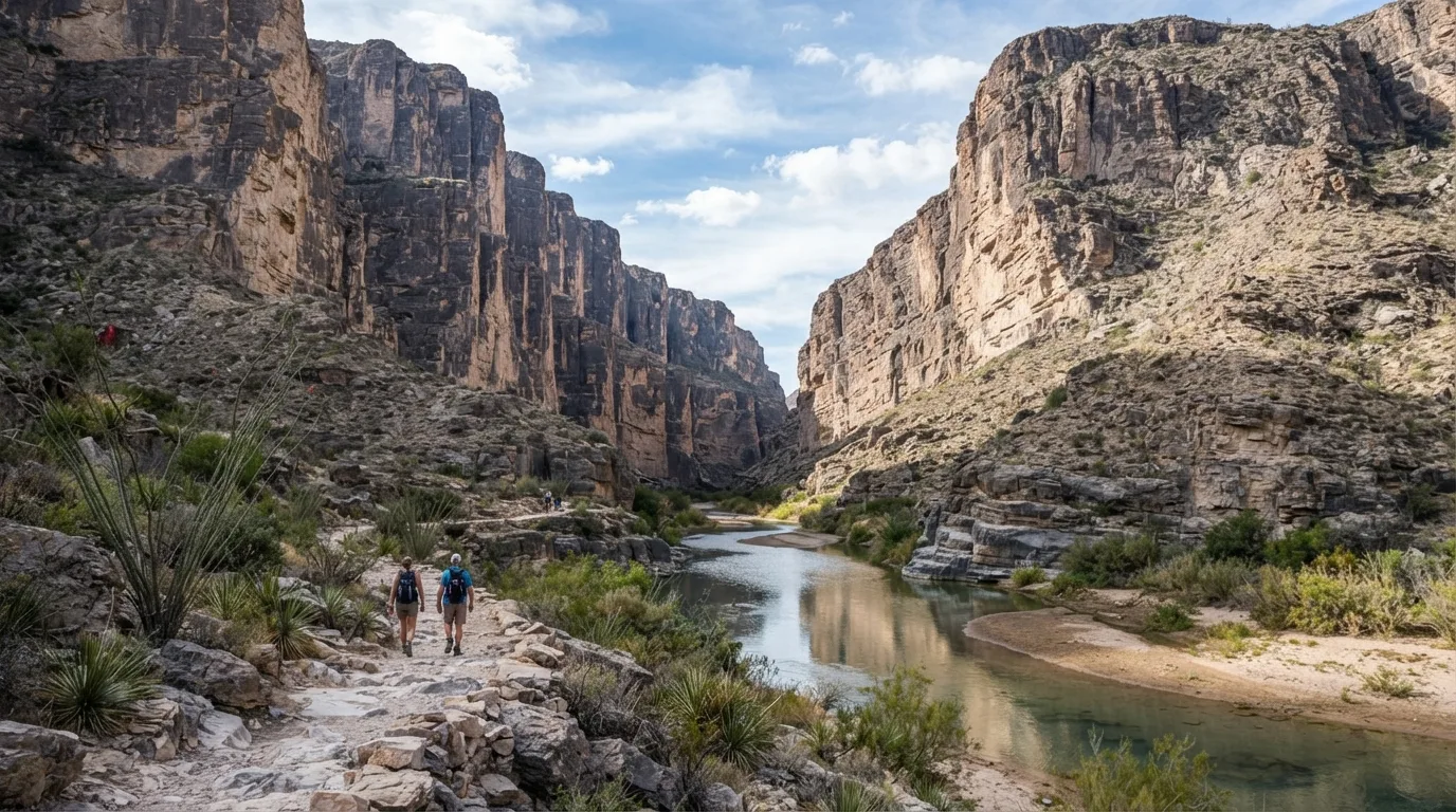 Santa Elena Canyon Trail hiking trail image