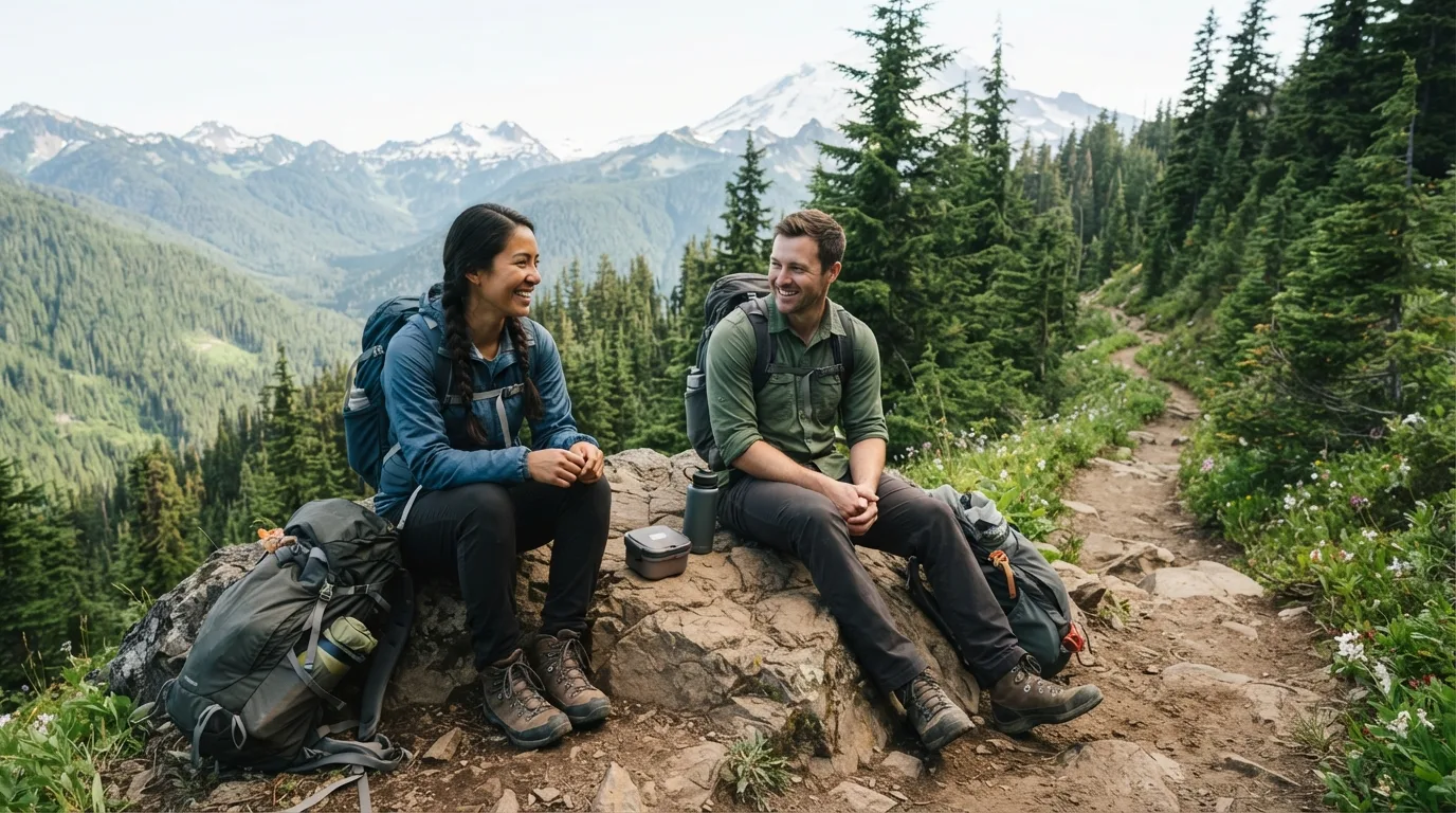 Leave No Trace for Day Hikers hiking trail image