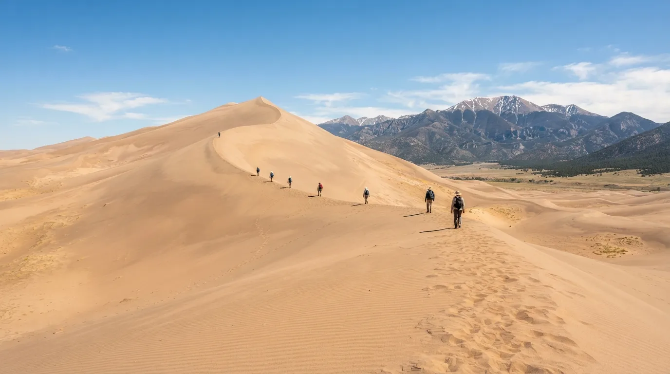 High Dune on First Ridge hiking trail image