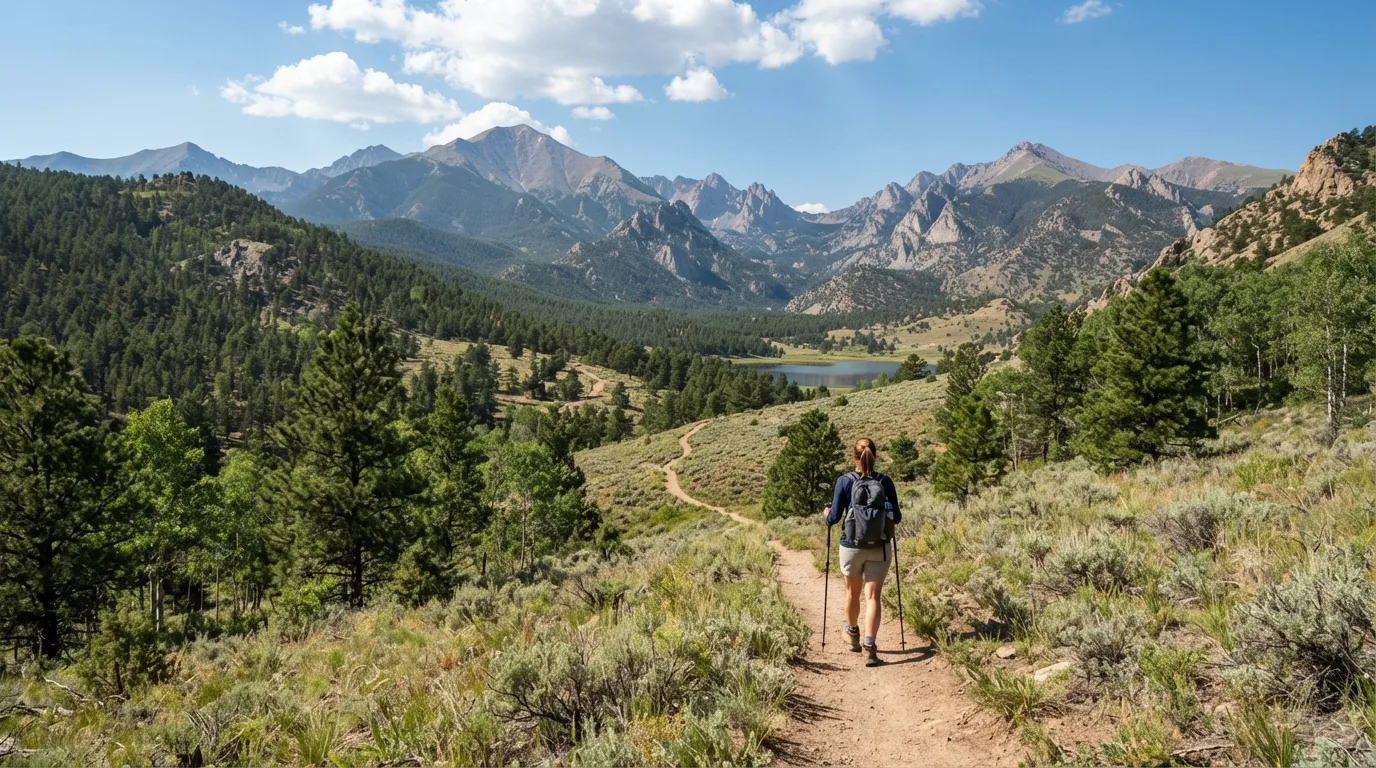 Medano Lake Trail hiking trail image