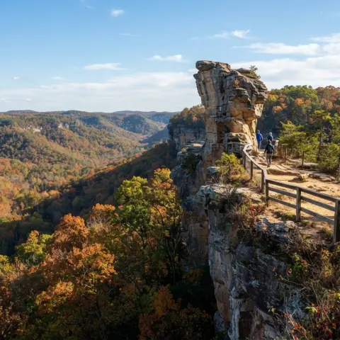 Chimney Top Rock Trail