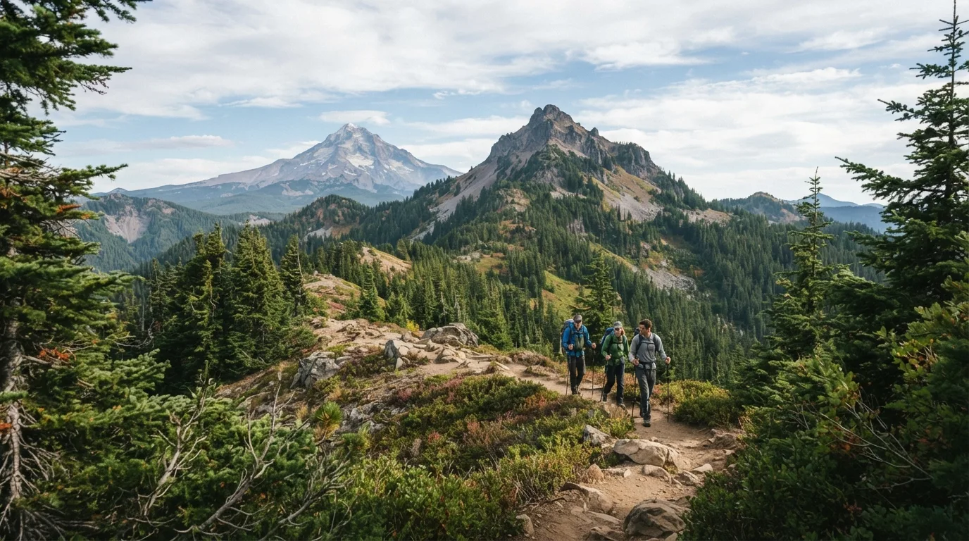 Bald Mountain from Top Spur hiking trail image
