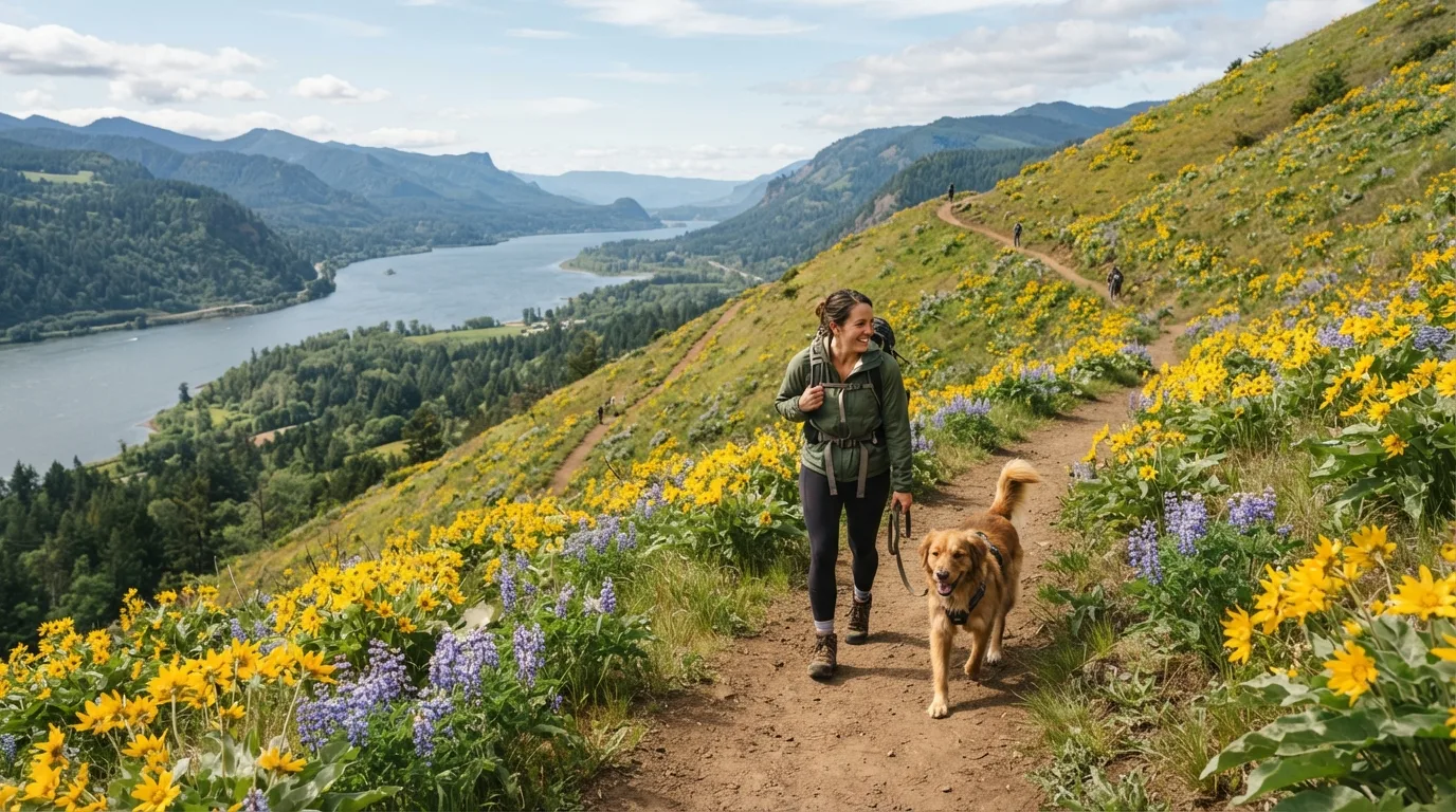 Dog Mountain Trail hiking trail image