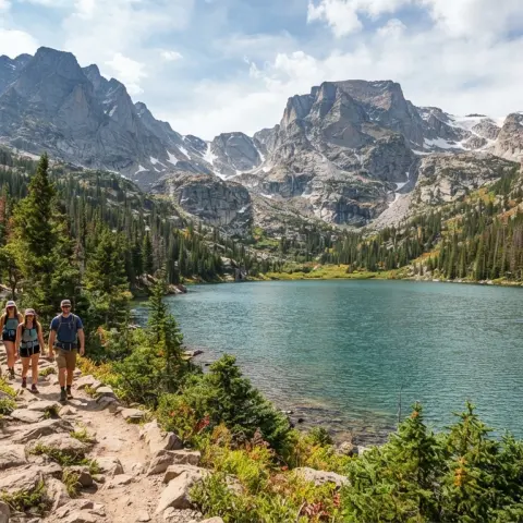 Emerald Lake Trail in Rocky Mountain National Park