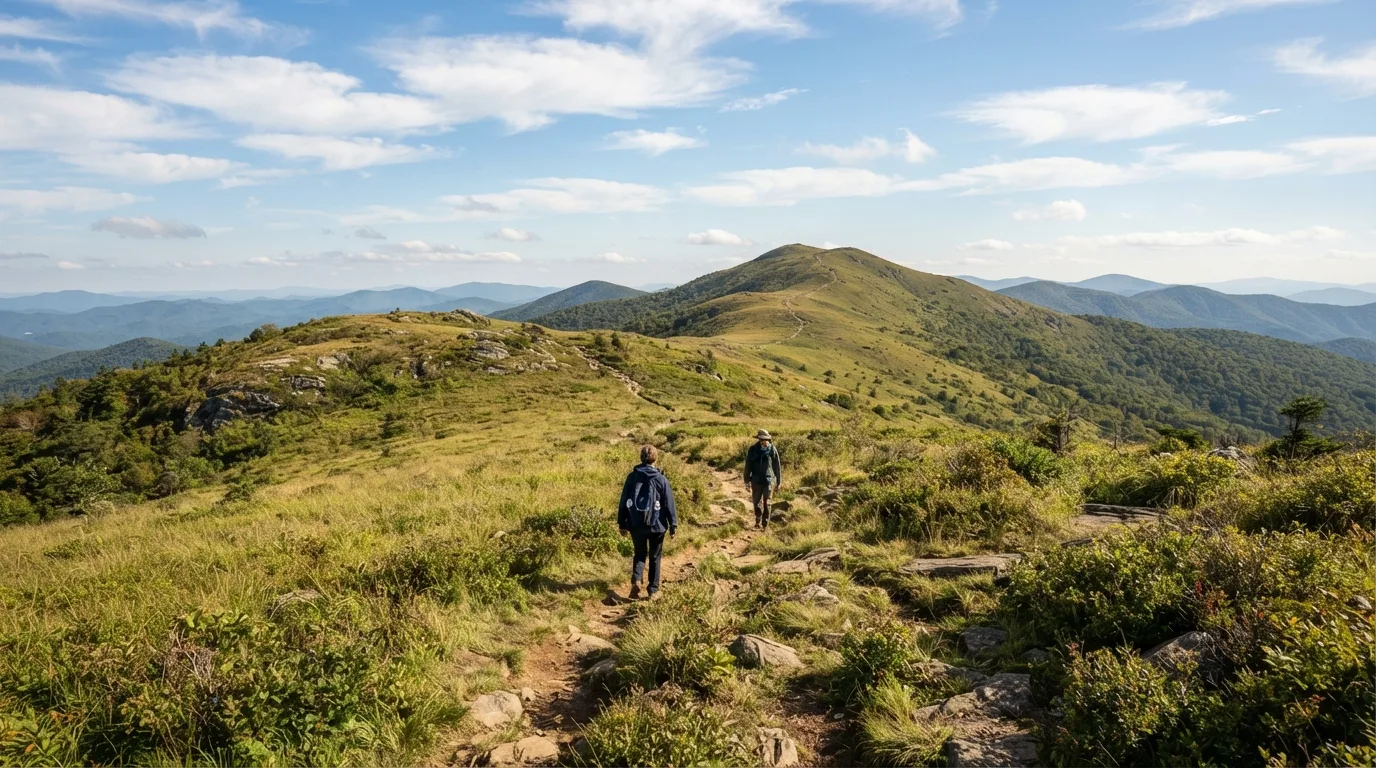 Black Balsam Knob and Tennent Mountain Loop hiking trail image