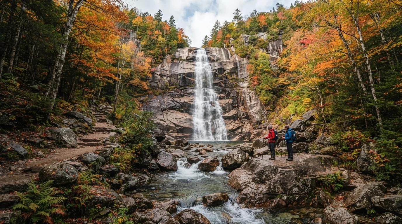 Arethusa Falls Trail hiking trail image