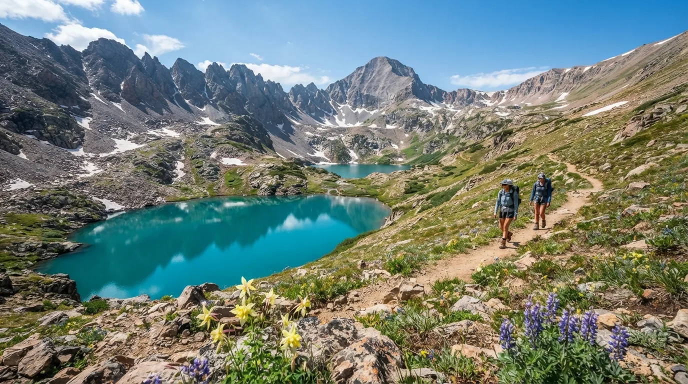 Ice Lakes Basin Trail hiking trail image