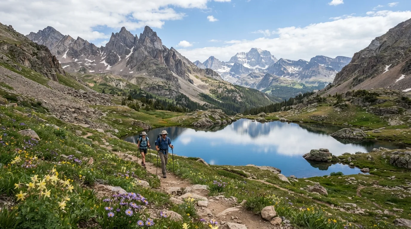 Highland Mary Lakes Loop hiking trail image