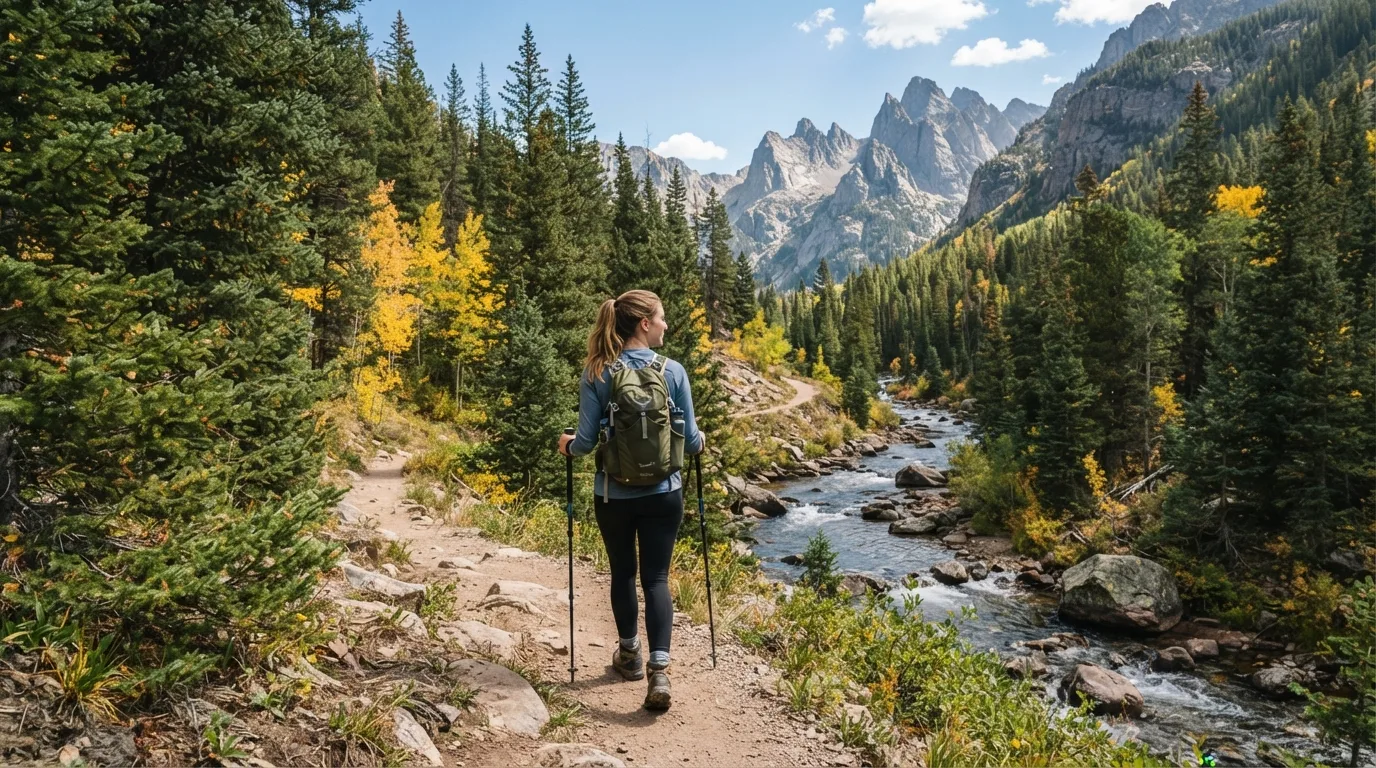 Vallecito Creek Trail Day Hike hiking trail image