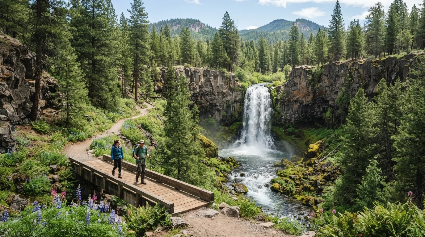 Tumalo Falls Loop hiking trail image