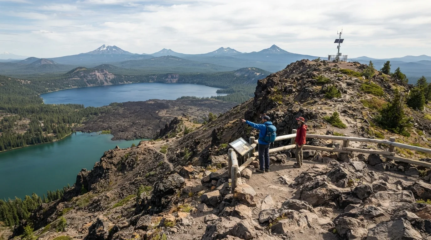 Paulina Peak Trail hiking trail image