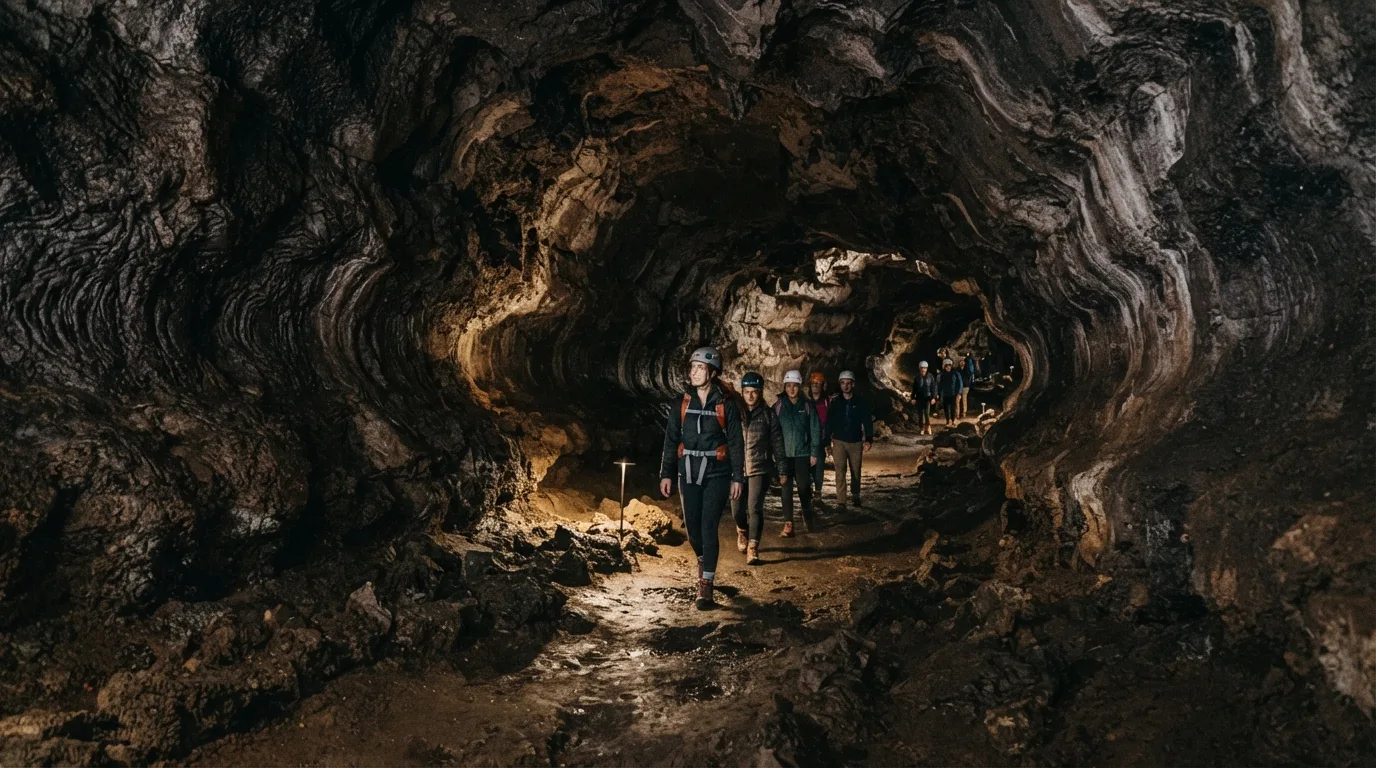 Lava River Cave Walk hiking trail image