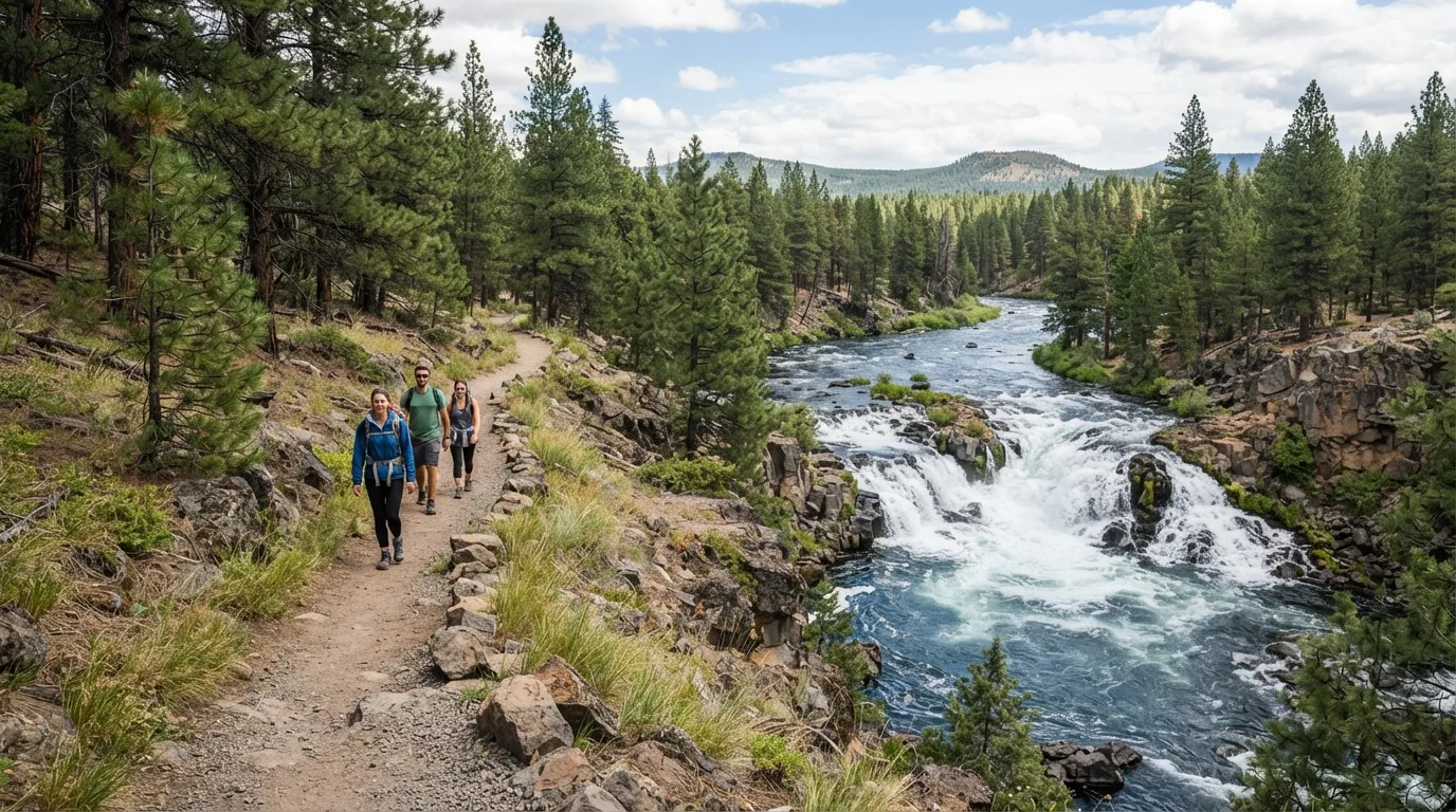 Benham Falls Trail hiking trail image