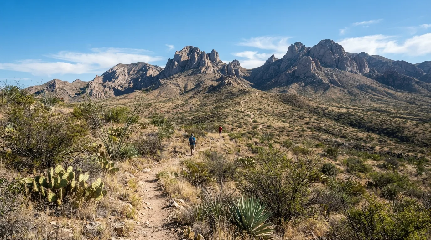 Baylor Pass Trail hiking trail image