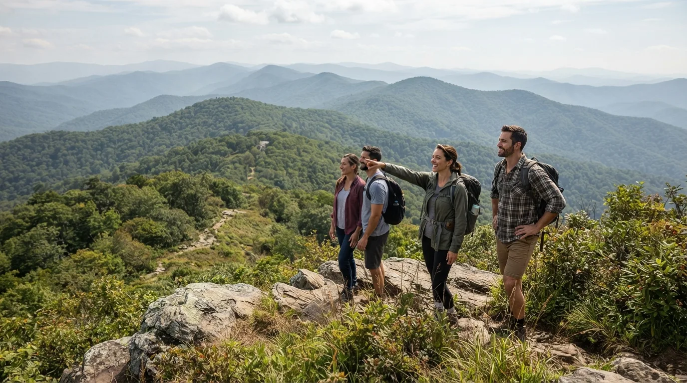 Rich Mountain Loop Trail hiking trail image