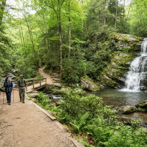 Deep Creek to Indian Creek Falls
