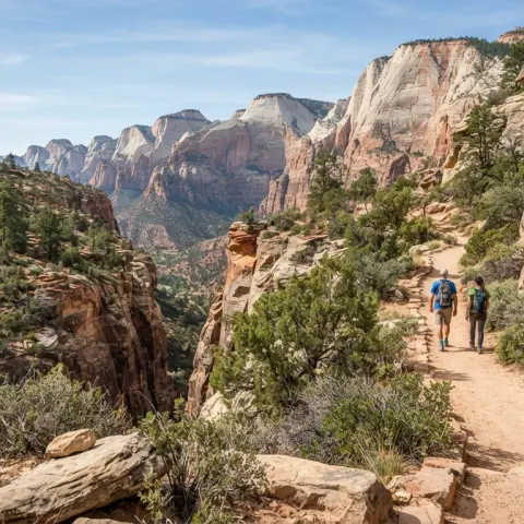 West Rim Trail to Cabin Spring