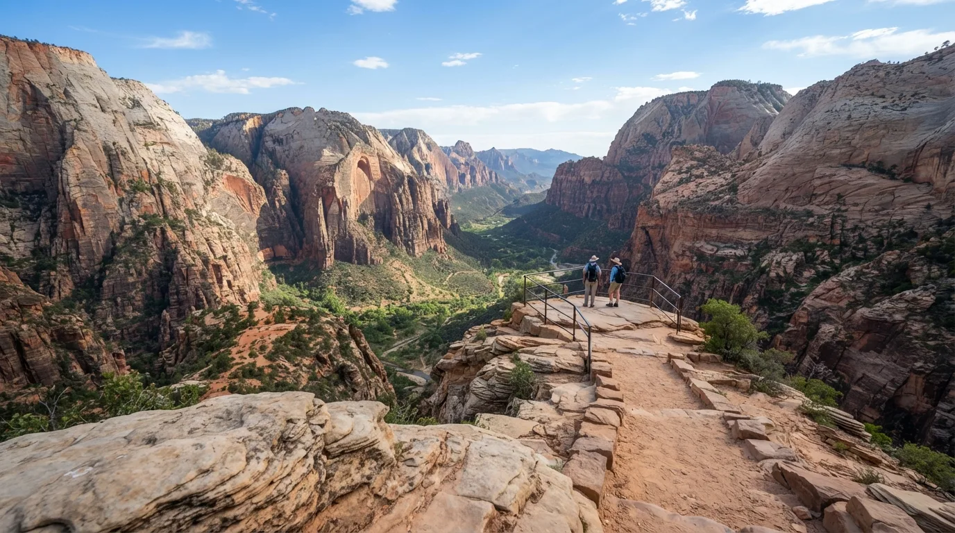 Observation Point via East Mesa Trail hiking trail image