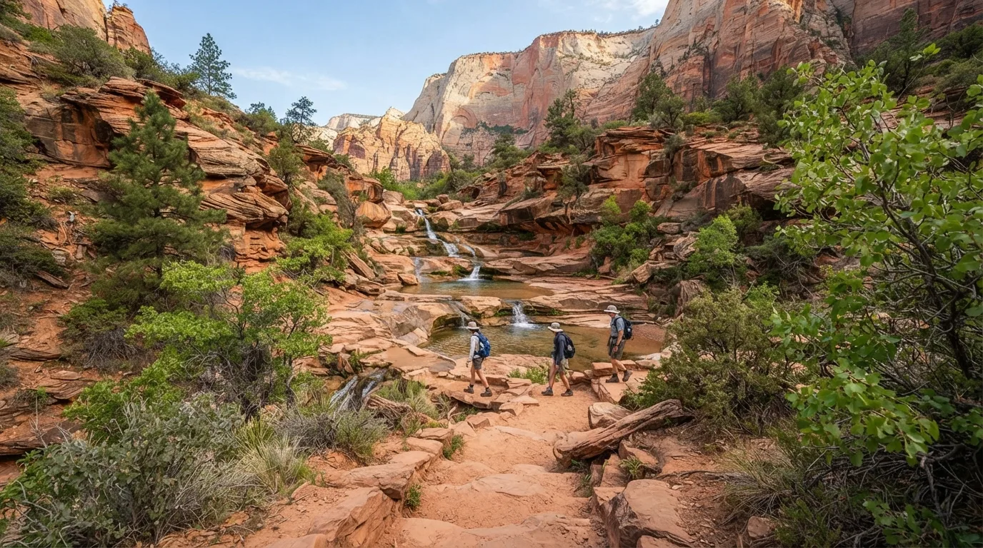 Many Pools Trail hiking trail image