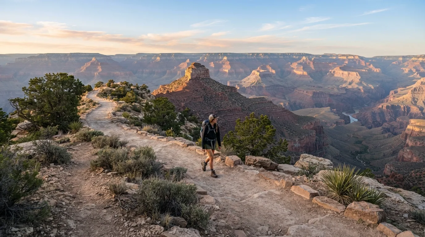 Shoshone Point Trail hiking trail image