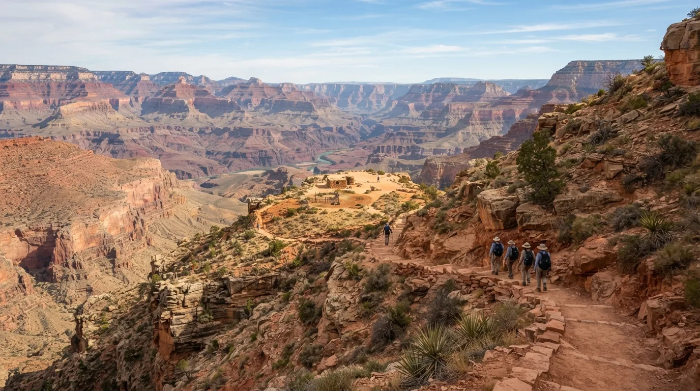 South Kaibab Trail to the Tipoff hiking trail image