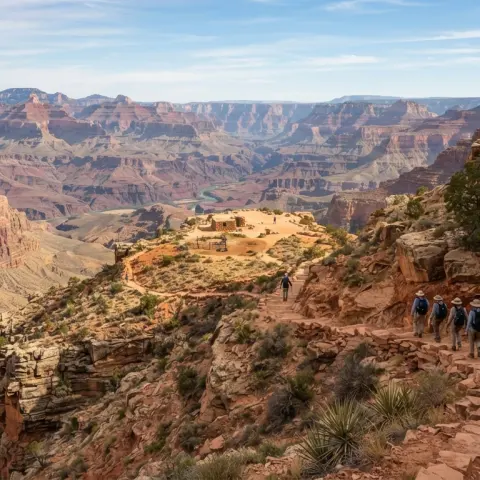 South Kaibab Trail to the Tipoff