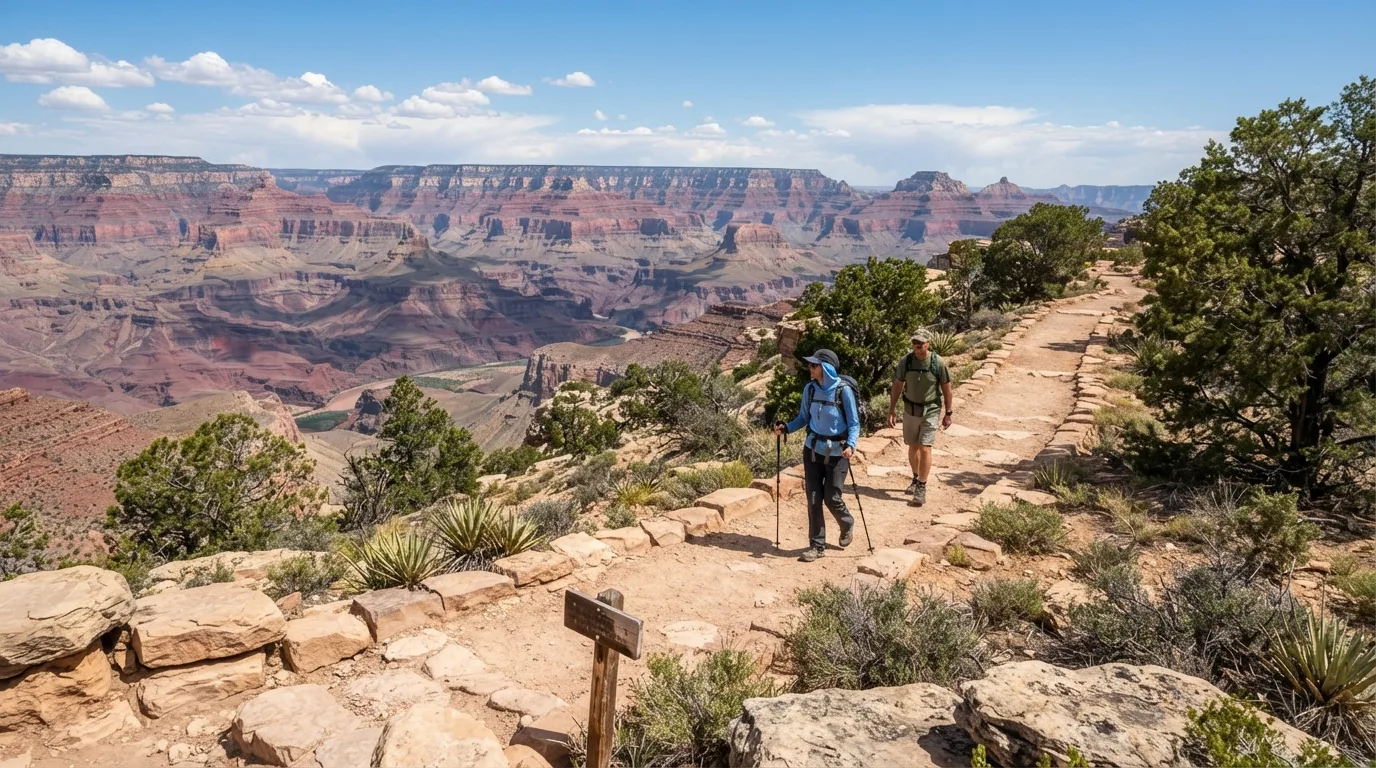 Rim Trail from Hermits Rest to Monument Creek Vista hiking trail image