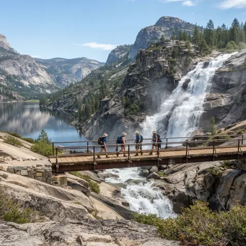 Wapama Falls Trail
