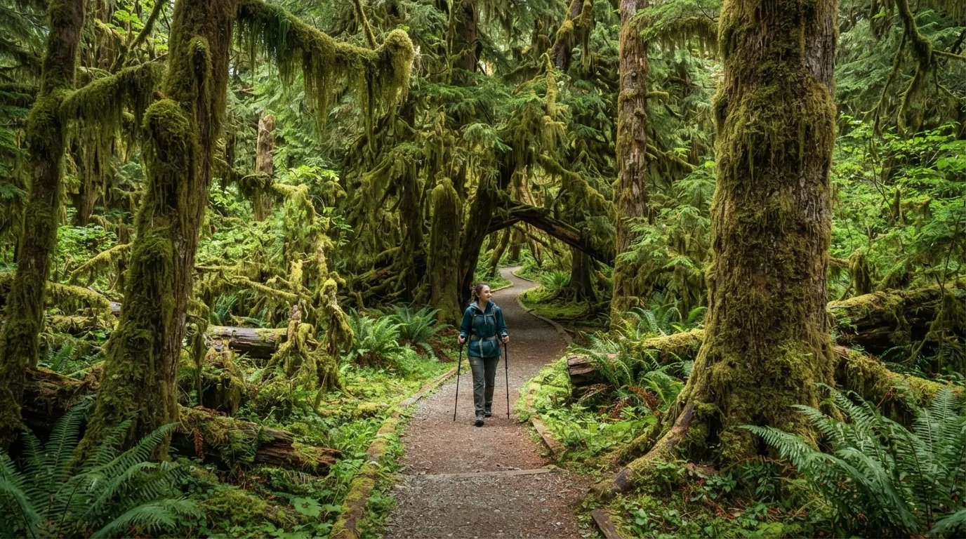 Hall of Mosses Trail hiking trail image