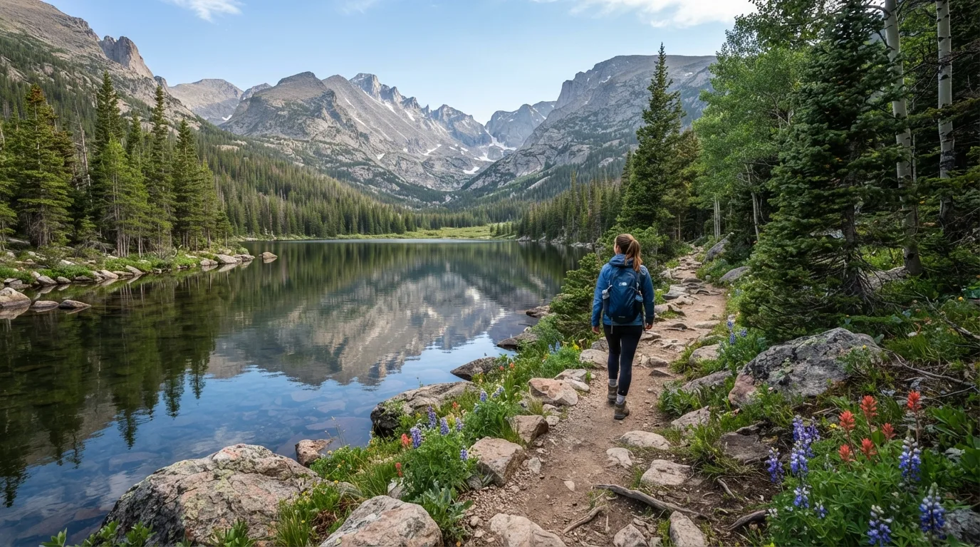 Mills Lake Trail hiking trail image