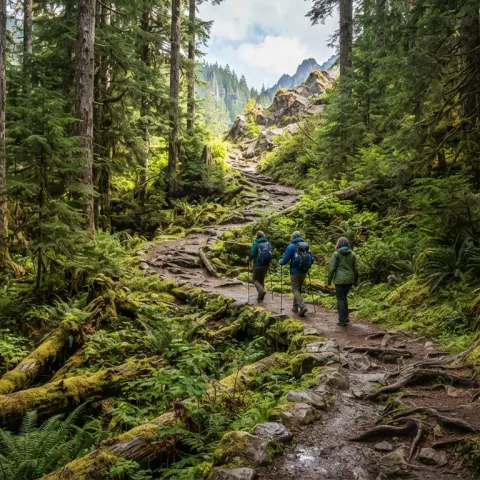 Sol Duc Trail to Deer Lake