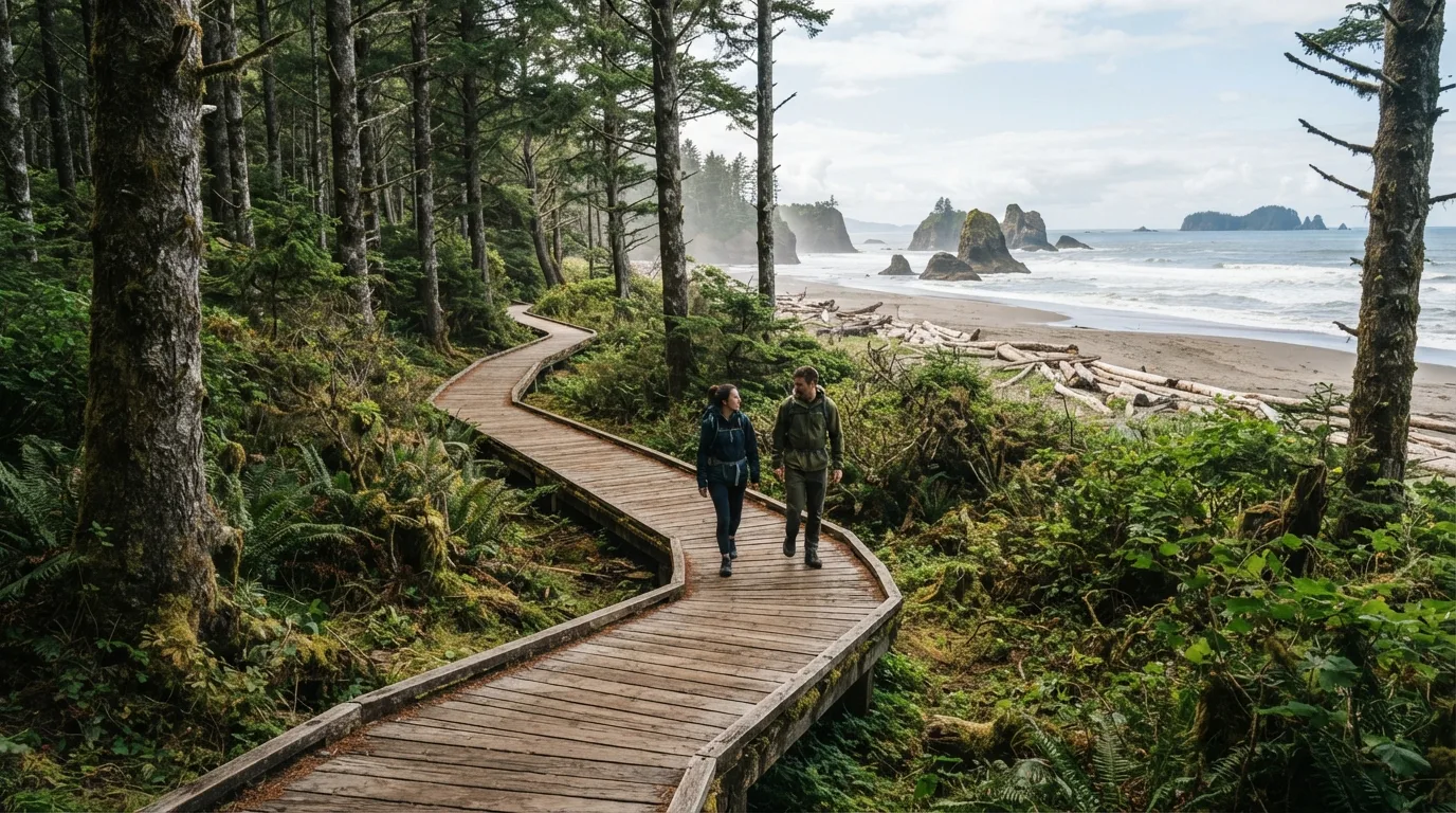 Ozette Triangle Loop hiking trail image