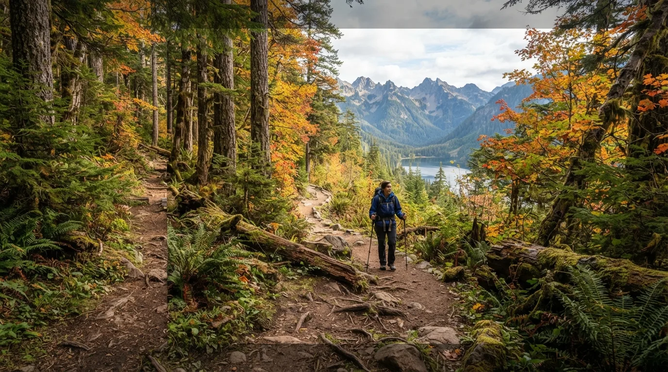 Lake Angeles Trail hiking trail image