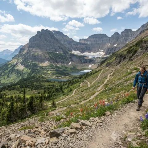 Swiftcurrent Pass Trail