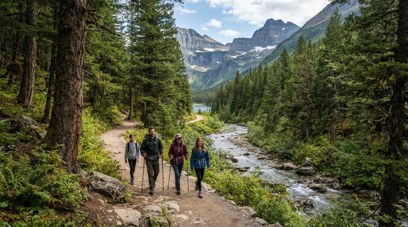 Avalanche Lake Trail hiking trail image
