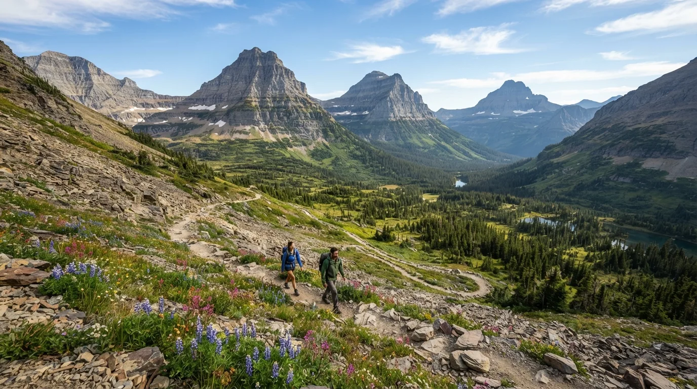 Siyeh Pass Loop hiking trail image