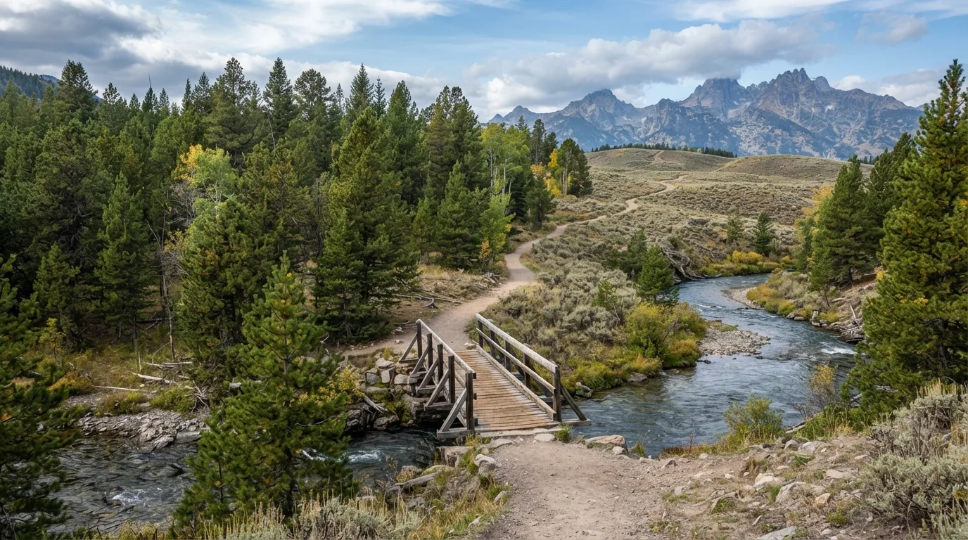 Hellroaring Creek Trail hiking trail image