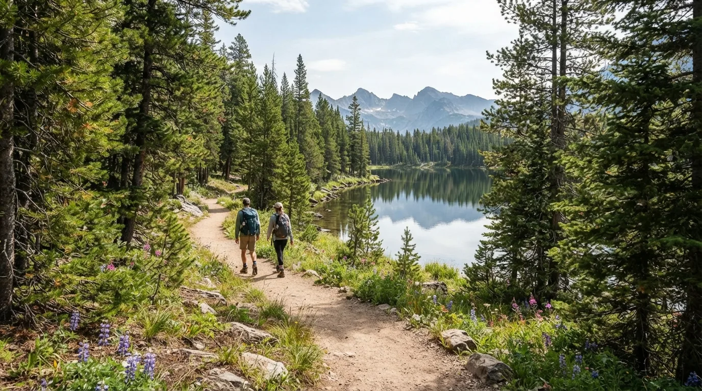 Harlequin Lake Trail hiking trail image