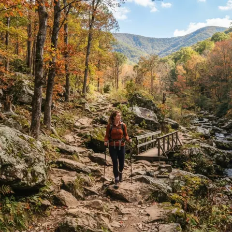 Whiteoak Canyon and Cedar Run Loop