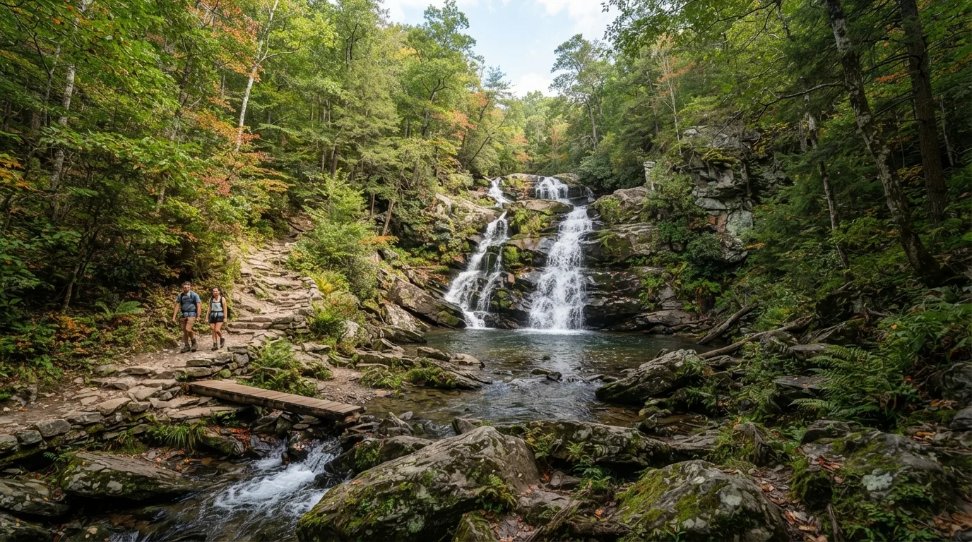 Jones Run Falls Trail hiking trail image