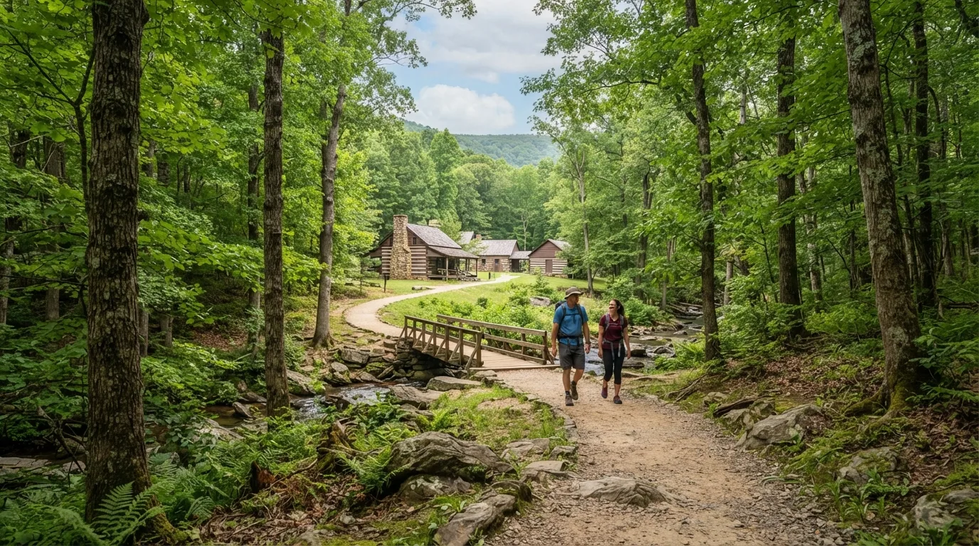 Rapidan Camp via Mill Prong Trail hiking trail image